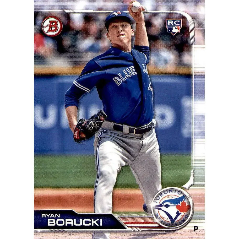 2019 Bowman Ryan Borucki RC #44 Toronto Blue Jays
